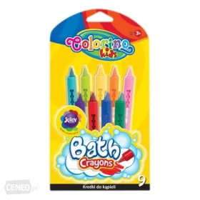 Colorino 9db-os fűrdőkréta készlet 38973