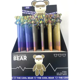   Zseléstoll szinátmenetes tintájú 0,5mm Maci ZF3229 36db/display