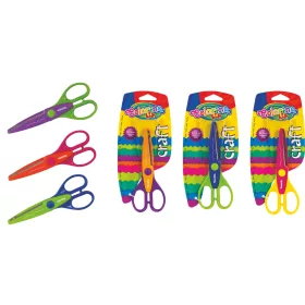 Colorino Kids mintavágó olló 15,5cm bliszteren 52184