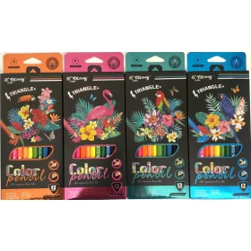 Szinesceruza készlet 12db-os trio YL231048-12