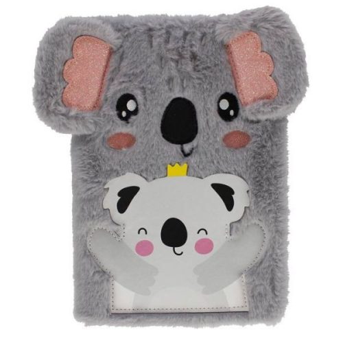 Plüss notesz Koala A/5 vonalas 484166