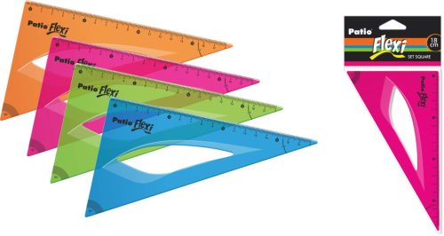 Patio Flexi 60 fokos háromszögű hajlékony vonalzó 65801