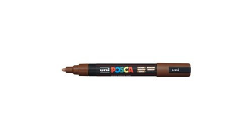 Posca PC-5M filctoll Barna 1,8-2,5mm kúpos heggyel