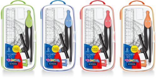 Colorino School 8db-os körzőkészlet 39668