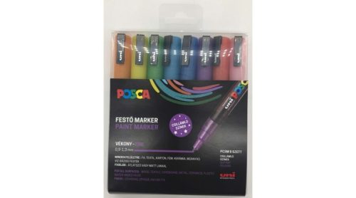 Posca PC-3M csillámló filctoll 8db-os készlet