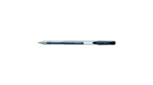 Zseléstoll Uni UM-100 0,5mm Fekete (12db/doboz)