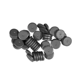 Mágnes korong fekete 10mm 50db 171156