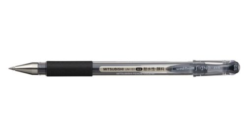 Zseléstoll Kupakos Uni UM-151 Fekete 0,38mm (12db/doboz)