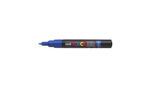 Posca PC-1M filctoll Kék 0,7mm-1mm kúpos heggyel