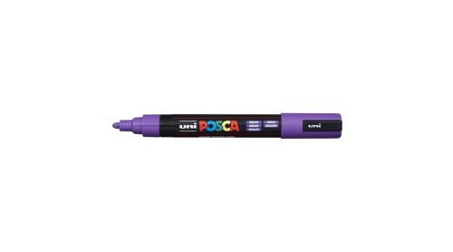 Posca PC-5M filctoll Lila 1,8-2,5mm kúpos heggyel