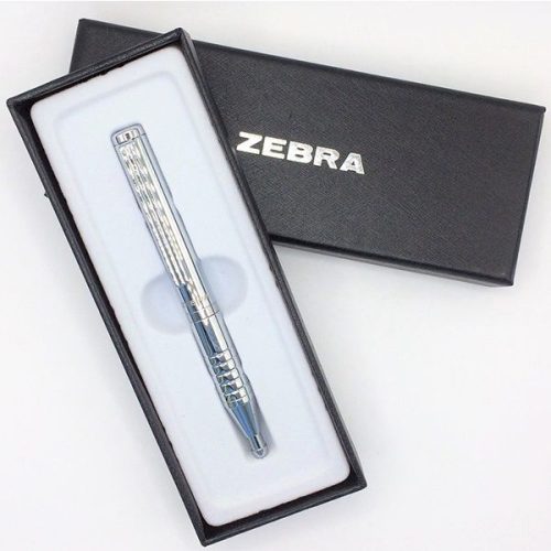 Zebra SL-F1 teleszkópos golyóstoll 0,7mm ROYAL SILVER