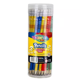   Grafitceruza Colorino "SZORZÓTÁBLÁS" radírosvégű 60db/doboz 66143