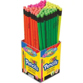   Grafitceruza Colorino "NEON" radírosvégű 72db/doboz 65443