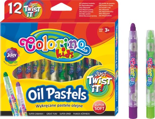Colorino 12db-os TWIST olajpasztellkészlet 64590