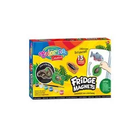   Colorino Creatíve hűtőmágnes készítő szett gipszkiöntő formákkal 36865