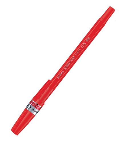 Zebra H-8000 Golyósiron 0,5mm PIROS (10db/doboz)
