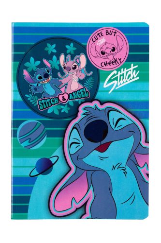 Füzet A/5 32lapos kockás Disney Core Stitch 74890