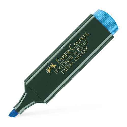 Faber Castell textline szövegkiemelõ filctoll (kék) 10db/doboz 154851