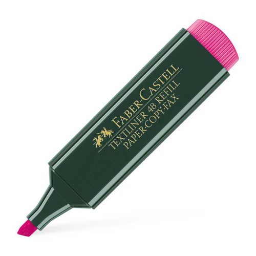 Faber Castell textline szövegkiemelõ filctoll (rózsa) 10db/doboz 154828