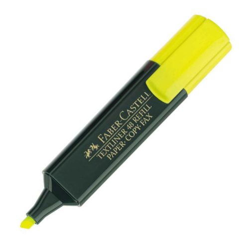 Faber Castell textline szövegkiemelõ filctoll (citrom) 10db/doboz 154607