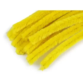 Zsenília drót 10db/csomag Sárga 25591