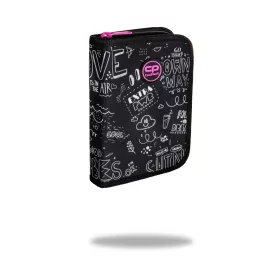   Tolltartó kétklapnis üres Cool Pack Clipper B&W Scribble 76325