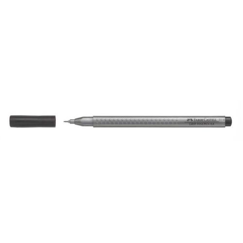 Tűfilc grip 0,4mm fekete Faber Castell 151699