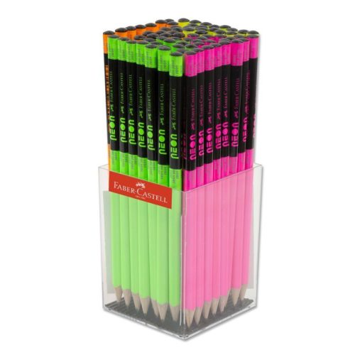 Faber Castell Neon trio grafitceruza 72db-os display 516200