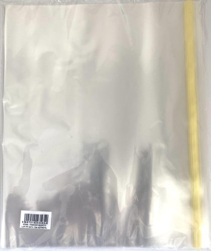 Tankönyv borító öntapadós szélű PVC víztiszta 52x31cm  10db/csom (nagy)
