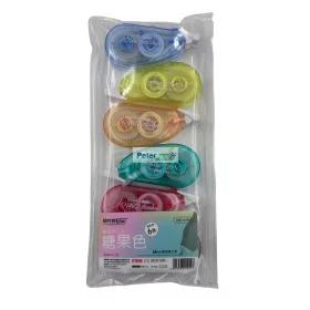 Hibajavító roller mini színes 6db-os 5mm x 7,2m 6190