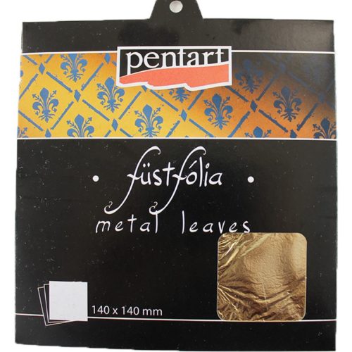 Füstfólia arany 14x14cm 5ív/csomag 2484