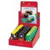 Faber Castell tartályos kétlyukú hegyező radírral (18db/disp) 183522