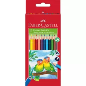 Faber Castell trio 12db-os szinesceruza készlet 120523