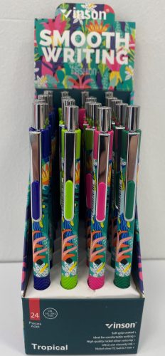 Nyomógombos zseléstoll olajbázisú Vinson Tropical VS-205 (25db/disp.)