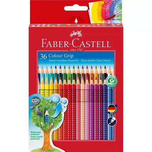 Faber Castell grip 2001 36db-os szinesceruza készlet 112436