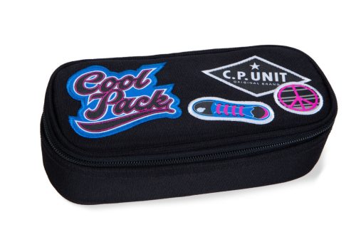 Tolltartó klapnis Cool Pack CAMPUS Girls Badges Black 2019