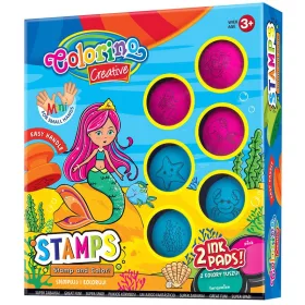   Colorino Creative nyomdakészlet 6db minta+2db párna HABLEÁNY 36704