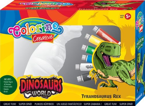 Colorino Creative Kerámia Festő készlet Tyranosaurus Rex 91398