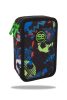 Háromemeletes töltött tolltartó Cool Pack 2025 JUMPER 3 Football Blue D067336