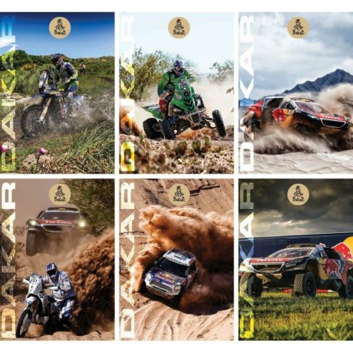 Füzet Street A/4 80g 54lap kockás Dakar 62341 10db/cs.