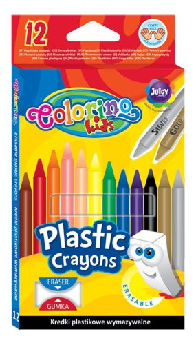 Colorino 12db-os radírozható zsírkrétakészlet 91992