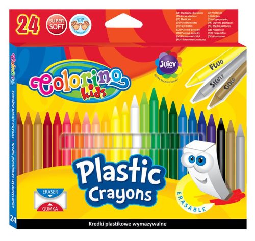 Colorino 24db-os radírozható zsírkrétakészlet 92029