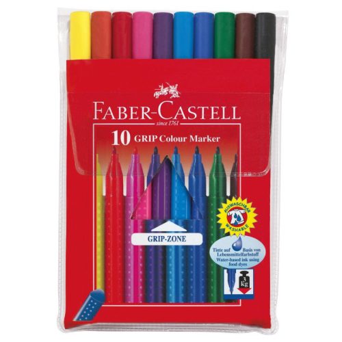 Faber Castell grip trio 10db-os filctoll készlet 155310