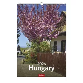 Falinaptár B4 spirál TopTimer 23x33cm Hungary 2026