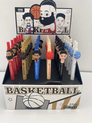 Zseléstoll 0,5mm Basketball ZF2591 (36db/disp.)