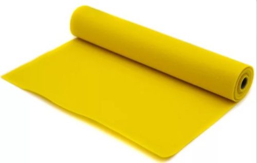 Filctekercs 42x500cm 1mm Sárga