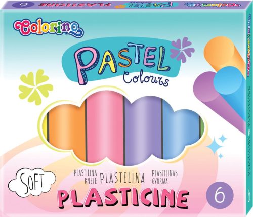 Colorino School 6db-os pasztell gyurma 84972