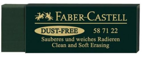Radír Faber Castell forgácsmentes Zöld 587122 20db/doboz
