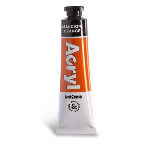 Akrilfesték PRIMO Hobby&Professional tubusos 18ml Narancssárga 405R205 5db/doboz