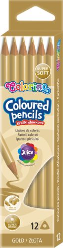 Szóló szinesceruza Colorino Kids Arany (12db/doboz) 86563